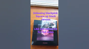 blackpink square up album black version. subscribe for full vid#blackpink #shorts #squareup