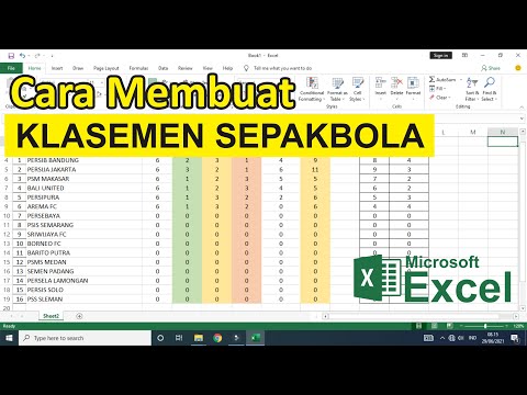 Video: Cara Membuat Klasemen