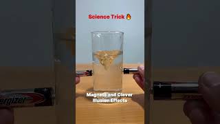 Battery Water Vortex Hack ⚡💧 | Viral Science Trick Explained #shortsvideo #diytips #sciencetricks