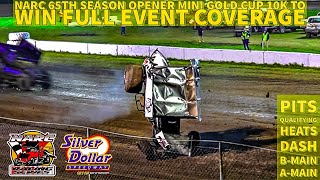 NARC 410 Sprint Car: Destruction Derby Mini Gold Cup at Silver Dollar Speedway - Full Event