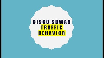 Cisco SDWAN on EVE-NG: Default Traffic behaviour