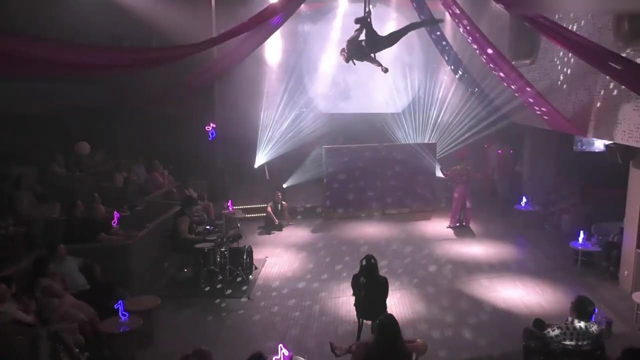 Aerial Straps-Acrobatic Duo 3647