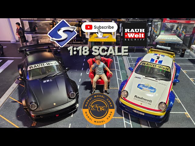RWB PORSCHE 964 | Darth Vader | Waikato 1:18 by Solido EP.162