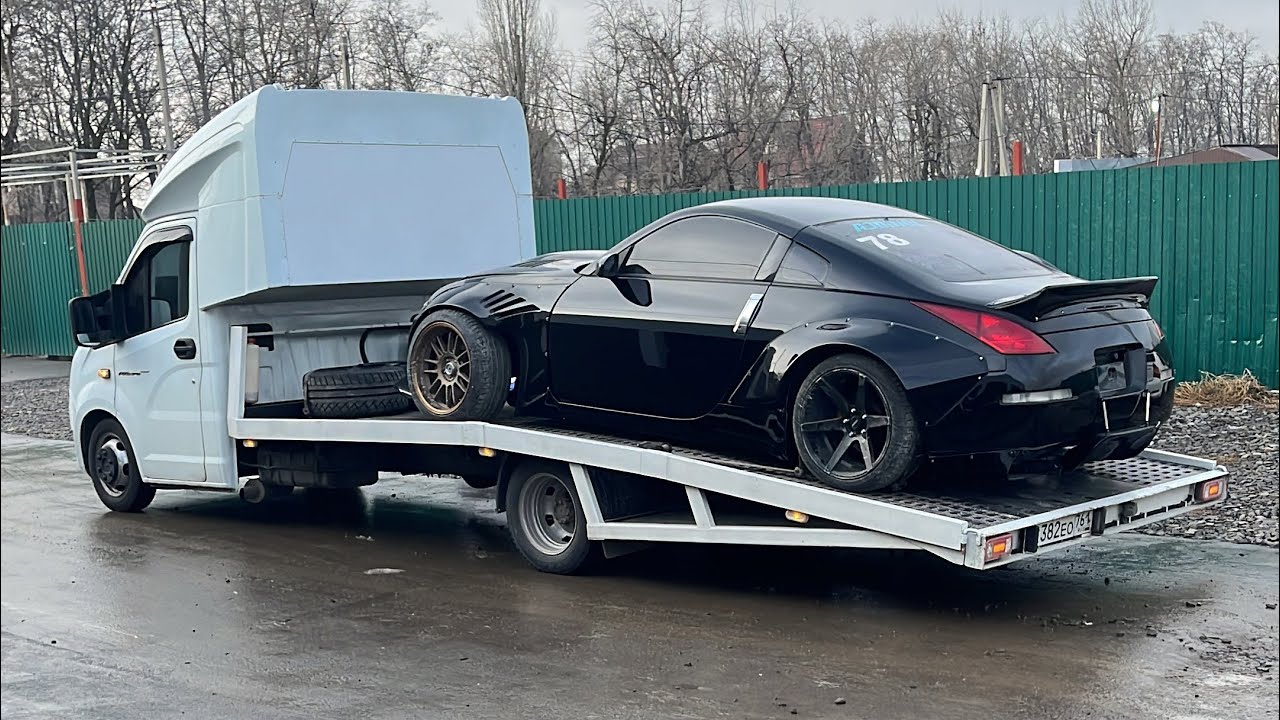 Низкий автовоз эвакуатор , один день работы в Ростов-на-Дону - YouTube