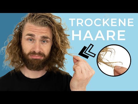 Video: Wie man mit trockenem Haar umgeht: 11 Schritte (mit Bildern)