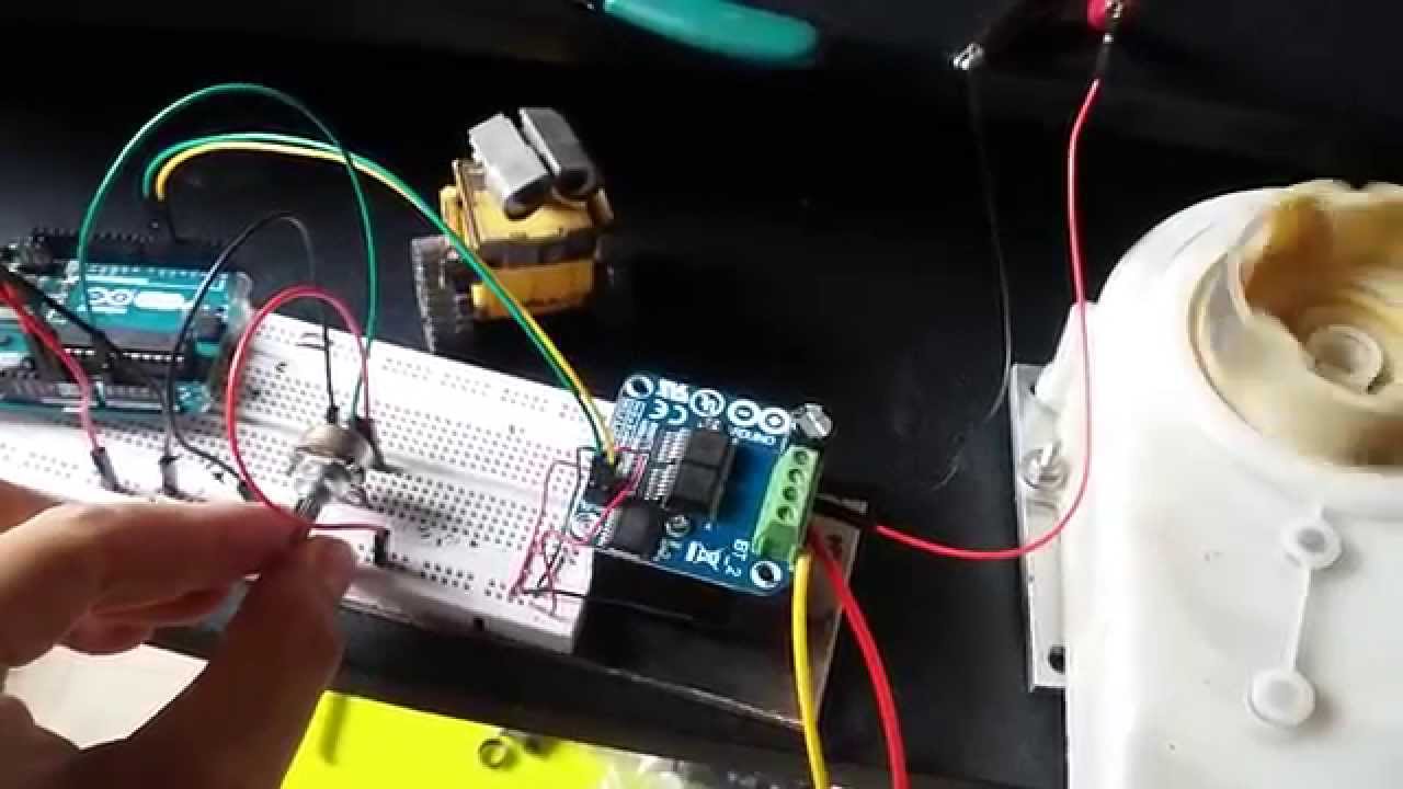 IBT 2 Arduino control pwm - YouTube