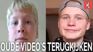 MIJN EERSTE (EN DOMSTE) VIDEO'S TERUG KIJKEN | Kalvijn