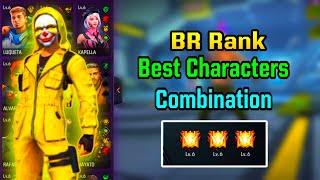 Free Fire BR Rank Best Character Combination 2023 || Best Character Combination BR Rank In Free Fire