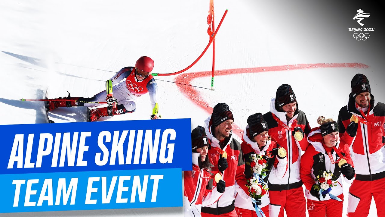 Alpine Skiing - Team Event Full Replay #Beijing2022