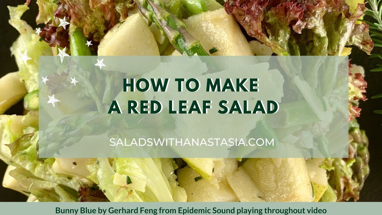 RAVISHING RED LEAF SALAD