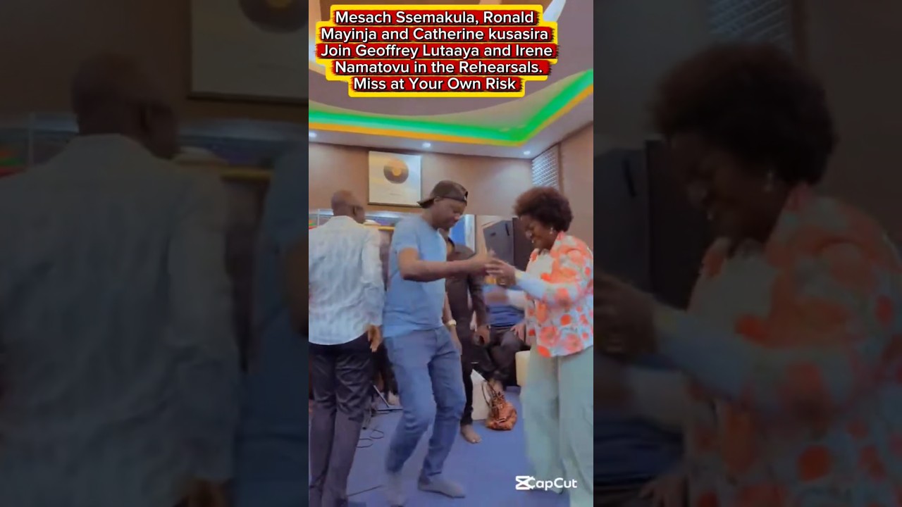 Mesach Ssemakula, Ronald Mayinja and Catherine kusasira Join Geoffrey Lutaaya and Irene Namatovu.