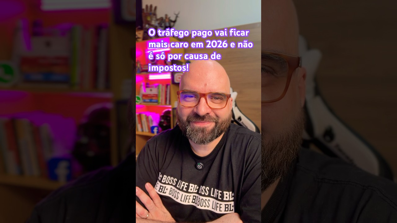 O tráfego pago ficou mais caro em 2026 e não é pelo motivo que você está pensando!