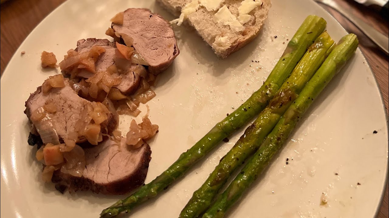 Rotisserie Pork Loin in Deluxe Air Fryer Pampered Chef Inspired Recipes and Products