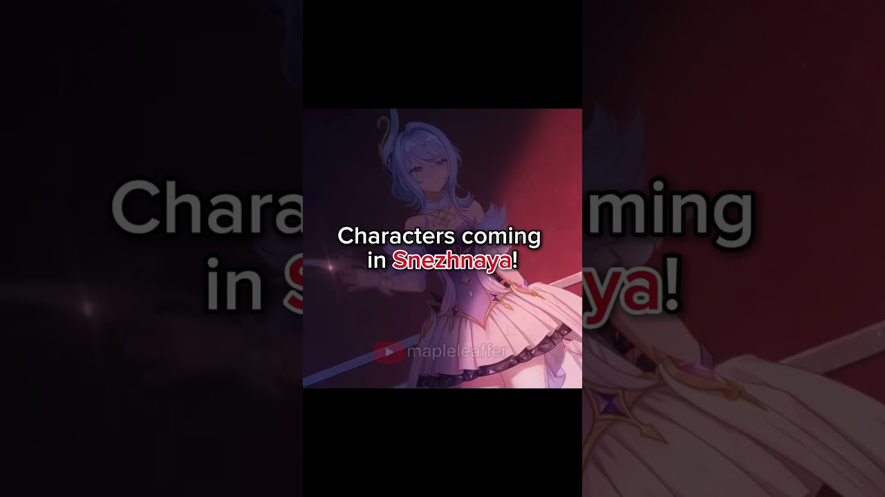 Tsaritsa and Snezhnaya characters look so good😭💖 #genshinimpact #genshin #hoyoverse #shorts