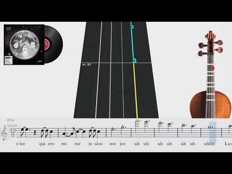 Luna Unplugged Violín Play Along Tutorial Tablatura Luna Unplugged Violín Play Along Tutorial Tablatura