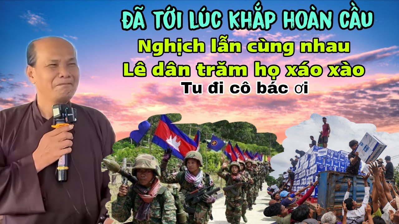 Chú bảy thiện chia sẻ sắp tới lúc lê dân trăm họ xáo xào rồi tu đi cô bác ơi