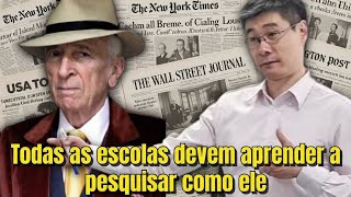 Professor Jiang mostra o método de pesquisa de Gay Talese o maior jornalista de todos os tempos