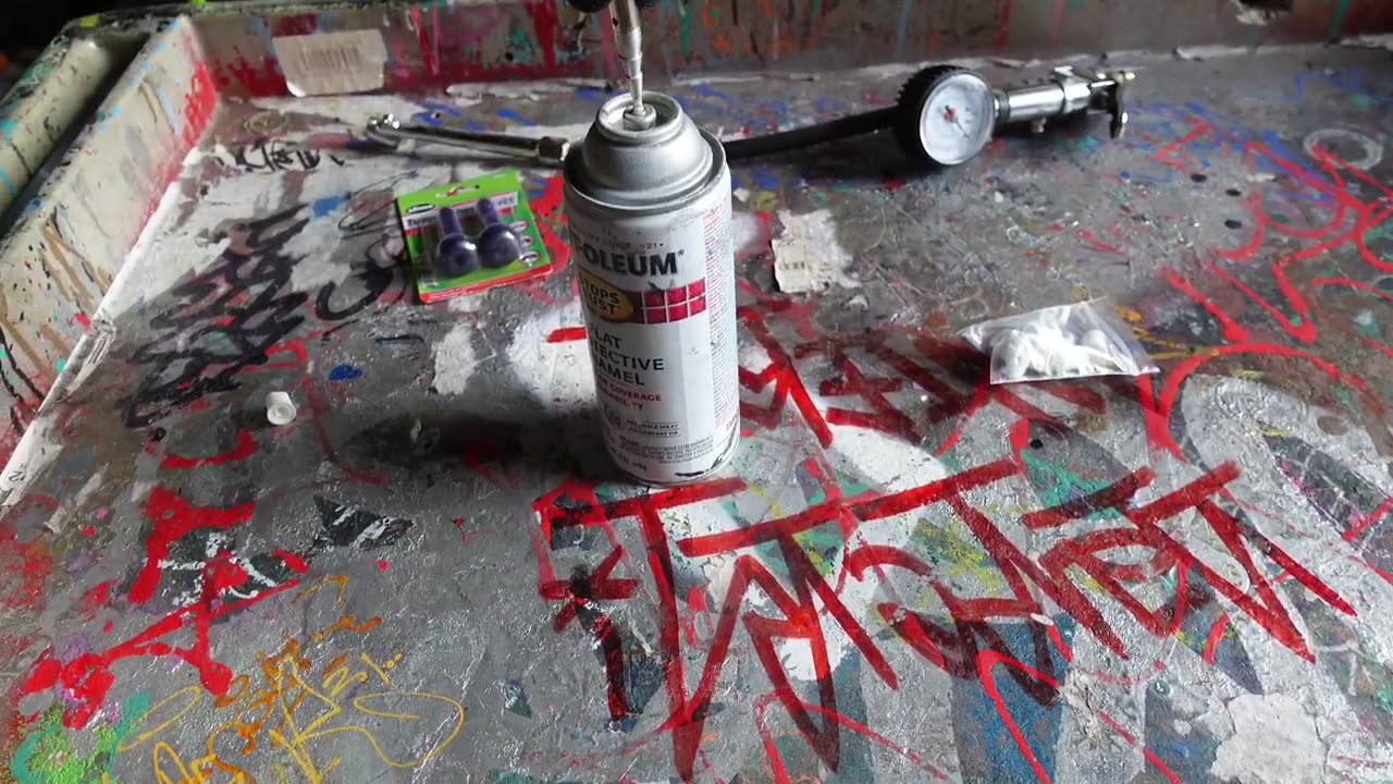 How To Unclog Rustoleum Spray Paint Can