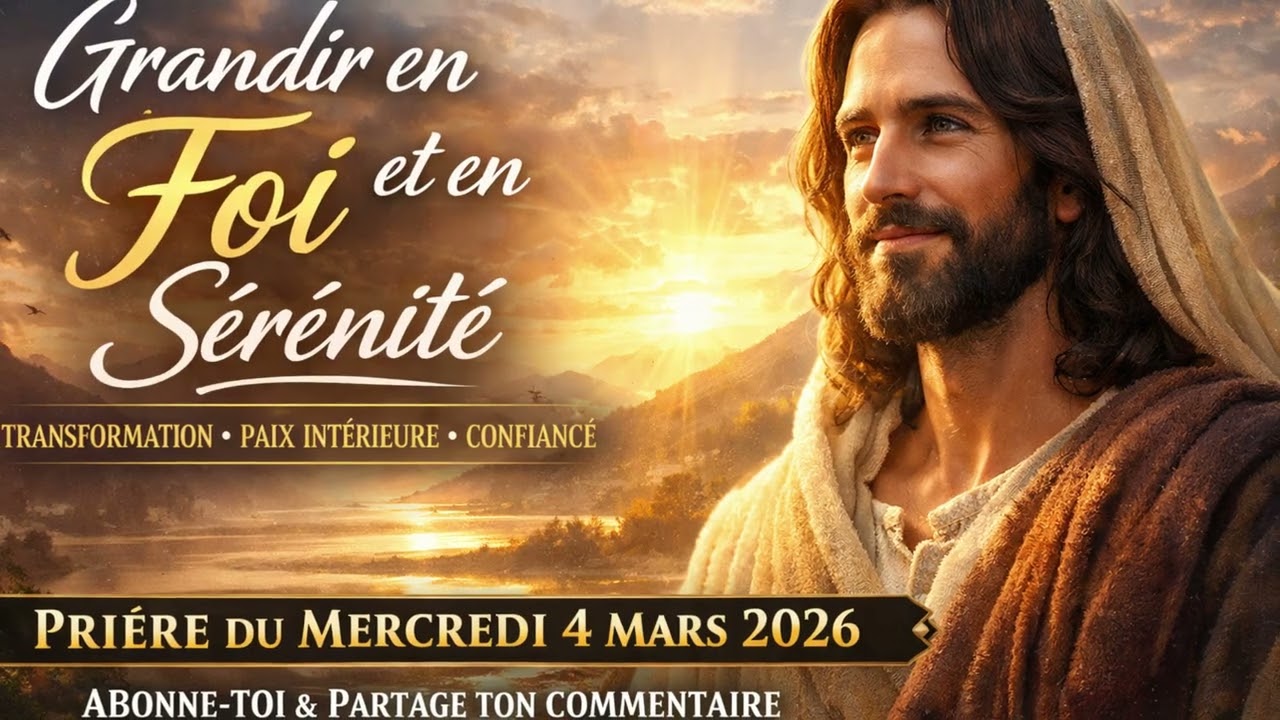 DIEU AGIT EN TA FAVEUR | Prière Puissante du Mercredi 4 Mars 2026