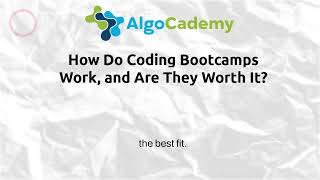 How Do Coding Bootcamps Work, and Are They Worth It?