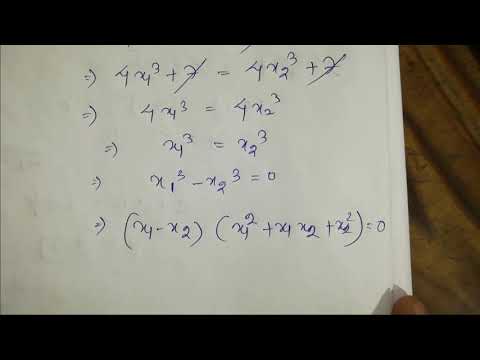 BIJECTIVE FUNCTION WITH EXAMPLE