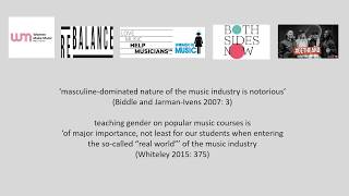 Helen Elizabeth Davies: Young musicians, gender and sexuality