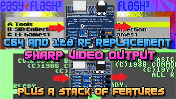 Commodore 64 RF modulator replacement V1 (old version - see link in description for the latest)