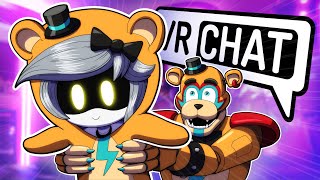 Glamrock Freddy Adopts Cyn Fnaf Vrchat Shenanigans