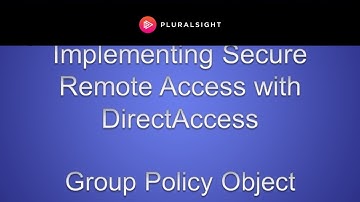 Configuring Group Policy Object (GPO) in Windows Server 2012