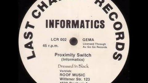 🖤 Informatics  ""Proximity Switch "Accident in paradise""  DIB