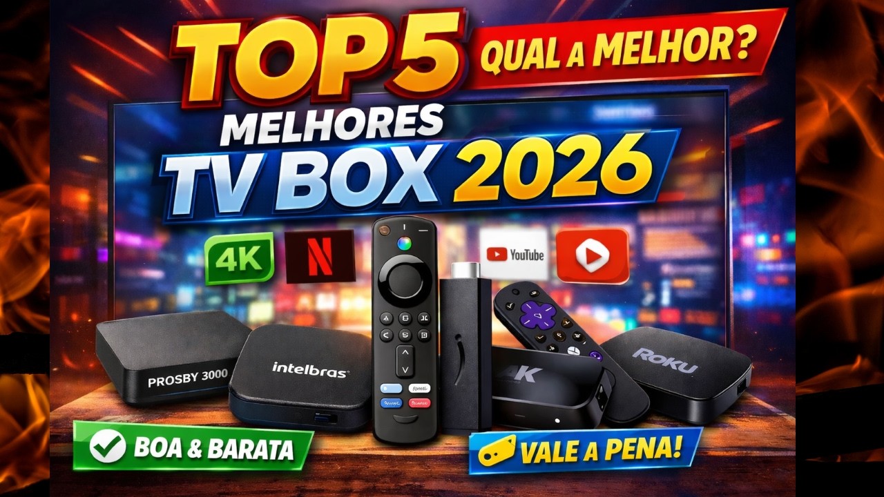 TOP 5 Melhores TV Box 2026: Qual a Melhor e Mais Barata? Guia Completo ...
