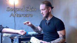 Second Skin - Tattoo Aftercare - How to heal your tattoo