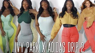 BEYONCE'S IVY PARK X ADIDAS DRIP 2 TRY ON HAUL - IS IT WORTH THE HYPE?? |PLUS SIZE| AMINACOCOA