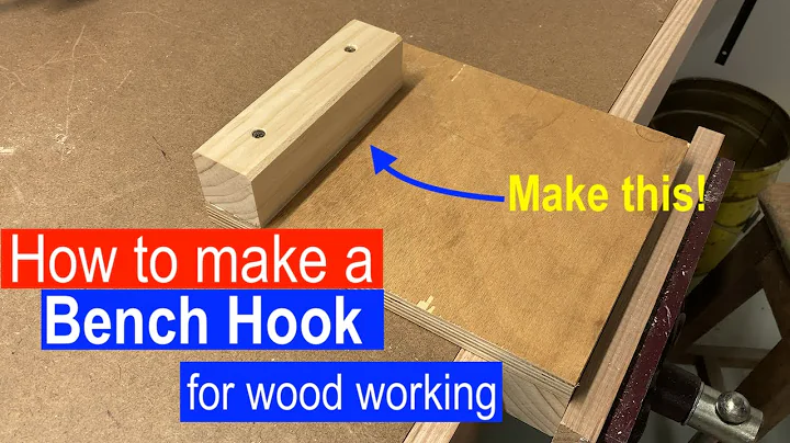 How to make a bench hook | great for school workshops