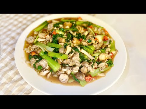 Resep Tumis Jamur Merang Pakcoy