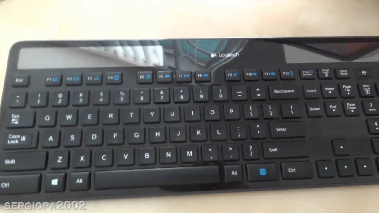 como conectar un teclado inalambrico logitech