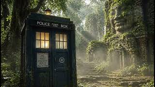 Lost Jungle TARDIS 🌿  Ancient Ruins Sci Fi Ambience
