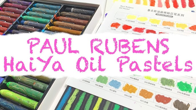 Paul Rubens oil pastel in Morandi color (48 colors) ✨ Unboxing +