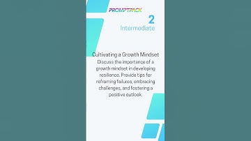 Resilience AI Prompts by PromptPack | #AI #ChatGPT #Bard #Bing