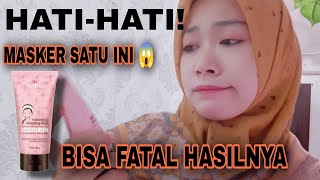 Review Viva white waterdrop sleeping mask bisa fatal dengan hasil nya hati hati