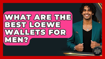 What Are The Best Loewe Wallets For Men? - The Sharp Dressed Gent