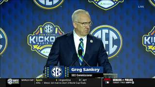 SEC Commissioner Greg Sankey Opening Statement | 2026 SEC Football Media Days