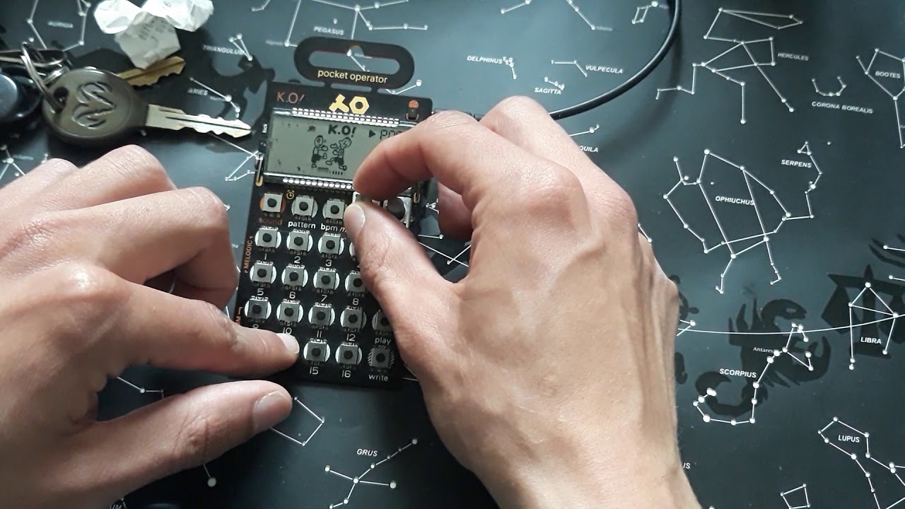 PO33 beat making tutorial kinda.