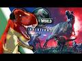 T-REX REACTS TO JURASSIC WORLD EVOLUTION 3
