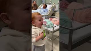 2Babies? Toddler Didnt Sign Up For This