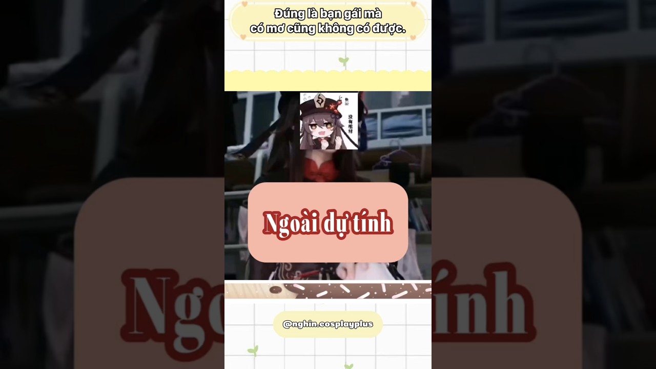 Ngoài dự tính #cosplay #cosplayer #hutao #genshinimpact #haihuoc #short