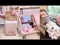 Immersive Packing of Suitcases 🎀 | restocking / closet and kitchen organization