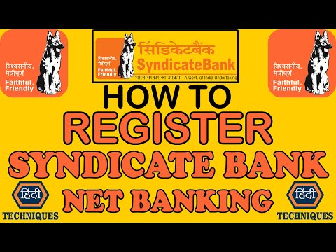 how to apply syndicate bank net banking