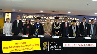 PROMOSI DOKTOR PERDANA ] S3 SKSG Ui