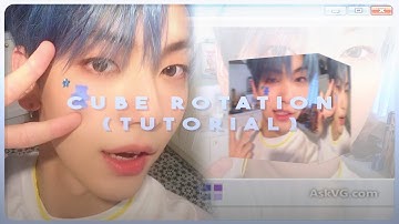 cube rotation transition | alight motion